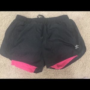 Never worn running shorts.